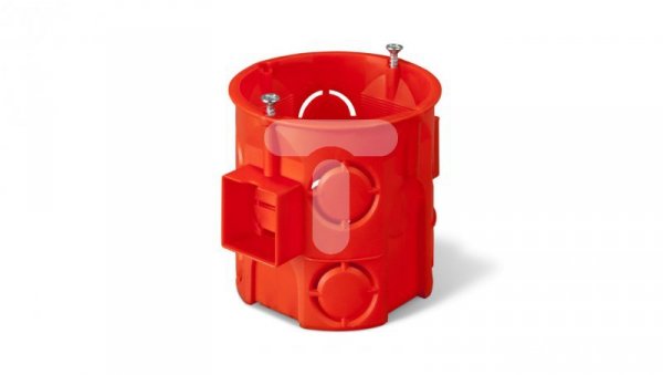 Puszka podtynkowa 60mm głęboka z wkrętami łączona ceglasty PK-60 PRO 0285-01 /60szt/