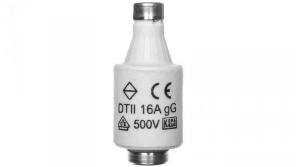 Wkładka bezpiecznikowa BiWtz 16A DTII gG 500V LE2716