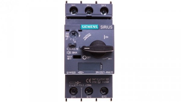 Wyłącznik silnikowy 3P 15W 23-28A S0 3RV2021-4NA10