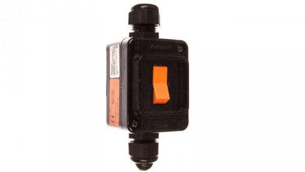 Łącznik jednokierunkowy Ex strefa 2,22, 1P, natynkowy, 16A 50/60Hz IP66 M20 ATEX Ex nR IIC T6 Gc, Ex tc IIIC T70C Dc