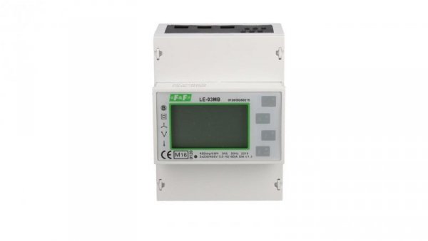 Licznik energii elektrycznej 3-fazowy z wyświetlaczem LCD 100A LE-03MB