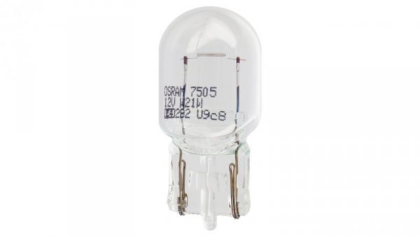 Żarówka samochodowa 12V 21W W21W W3x16d 7505