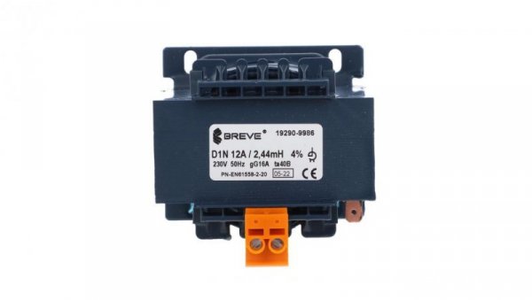 Dławik sieciowy 1-fazowy D1N 12A/2,44mH 4 procent 19290-9986
