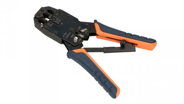 Zaciskarka RJ45 z blokadą Extralink 4P+6P+8P