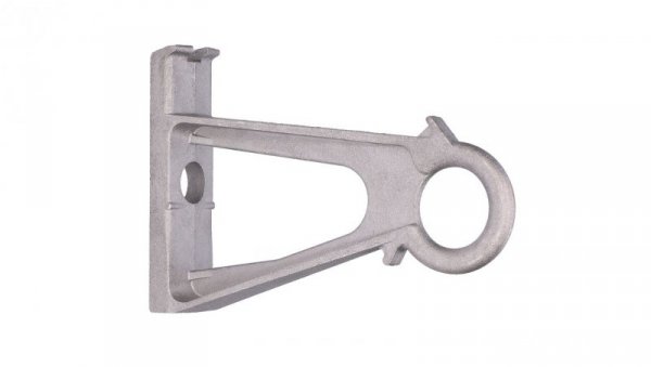 Wspornik słupowy oczkowy 171 x 80mm Extralink CS1500