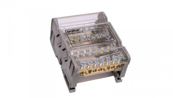 Blok dystrybucyjno-rozdzielczy Moblock 4P 125A-7 2x35 + 5x6mm² MAB4124A18