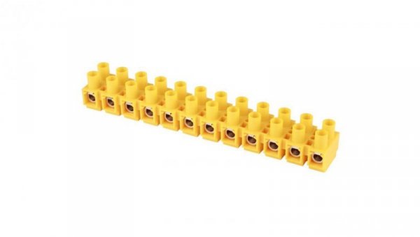 Złączka wielotorowa 16mm2 TLZ-16N 12-tor. żółty A12-24N1