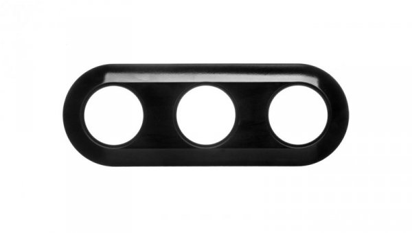 1930 Ramka potrójna czarna 138131