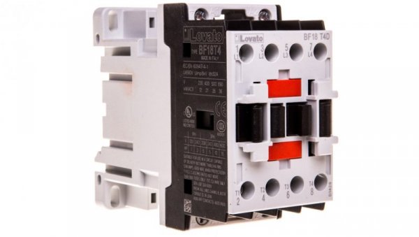 Stycznik mocy 32A AC-1 4P 24V DC 0Z 0R BF18T4D024