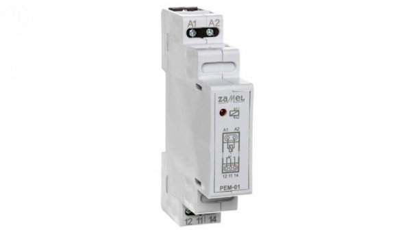 Przekaźnik eletromagnetyczny 230V AC/DC 16A PEM-01/230 EXT10000094