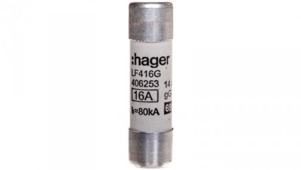 Bezpiecznik cylindryczny BiWtz 14x51 gG 16A LF416G /10szt./