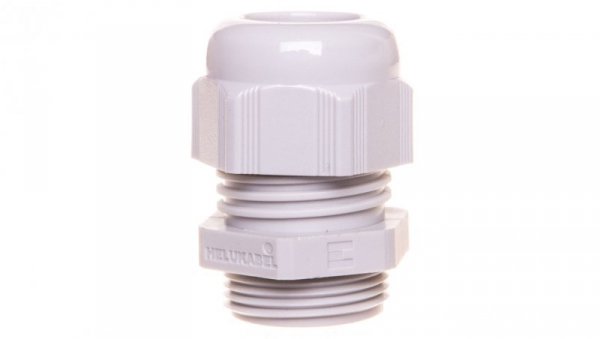 Dławnica kablowa poliamidowa M25 IP68 HELUTOP HT-M25 jasnoszara 93911
