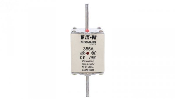 Wkładka bezpiecznikowa NH2 355A gL/gG 500V 355NHG2B