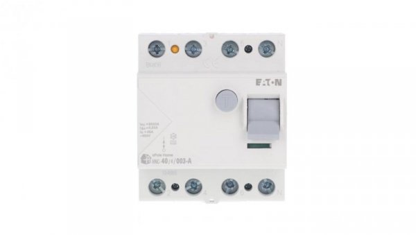 Wyłącznik różnicowoprądowy 4P 40A 0,03A typ A xPole Home HNC-40/4/003-A 194688