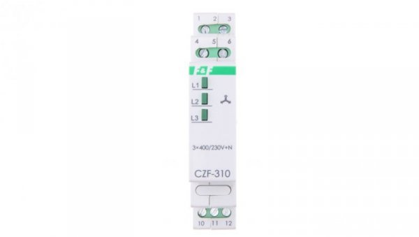 Przekaźnik zaniku i asymetrii faz 10A 1P 4sek 55V CZF-310