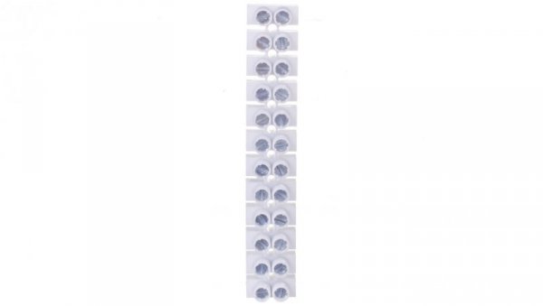 Listwa zaciskowa 12-torowa 2,5 mm2 biała LTA 12- 2.5b 22210216