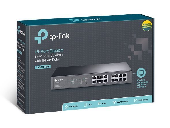 SWITCH TP-LINK TL-SG1016PE (POE)