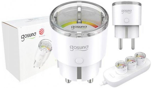GOSUND EP2 GNIAZDKO STEROWANE WiFi ANDROID iOS TUYA Watomierz