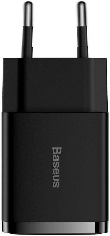 ŁADOWARKA SIECIOWA Baseus Compact Charger CCXJ010201 10.5W 2x USB-A CZARNA