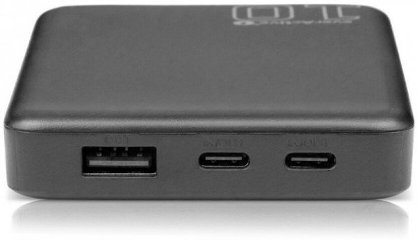 Powerbank everActive Energy Bank EB-11QB 10000 mAh 22,5 W 2x USB-A USB-C czarny