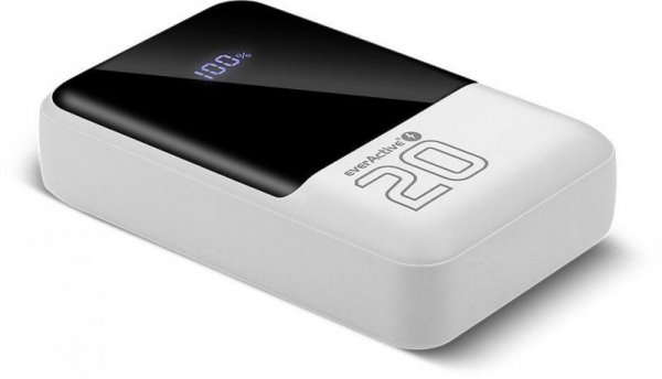 Powerbank everActive Energy Bank EB-20Q 20000 mAh 22,5 W 2x USB-A USB-C biały