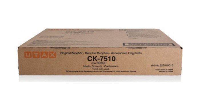 Oryginalny Toner Czarny Utax 3060 CK-7510, CK7510 (623010010, 1T02P80UT0)