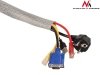 Maclean Maskownica kabli 1.8 m 85mm MCTV-675 S Srebrna