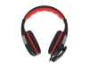 Genesis Słuchawki dla graczy Argon 100 z mikrofonem czarno-czerwone