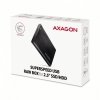 AXAGON EE25-A6M Bezśrubowa aluminiowa obudowa zewnętrzna USB 3.2 Gen 1 - SATA 6G dla 2.5 SSD/HDD