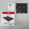 AXAGON RHD-435 Ramka metalowa do montażu 4x 2.5 HDD (2x 2.5 HDD/SSD & 1x 3.5 HDD) w pozycji 5.25 Czarna