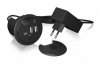 IcyBox IB-HUB1407 3 Port ładowarka do biurka, 2x USB-A, 1x  USB-C, otwór 60mm