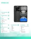 TECNO Smartfon Spark 30C 6/128 Orbit Black