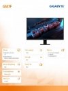 Gigabyte Monitor 27 cali GS27F gaming