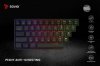Savio Klawiatura mechaniczna BLACKOUT X2  OUTEMU Red, Hot Swap