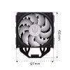 Endorfy Chłodzenie procesora Fera 5 Black ARGB EY3A012