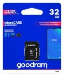 GOODRAM Karta pamięci microSDHC 32GB CL10 + adapter