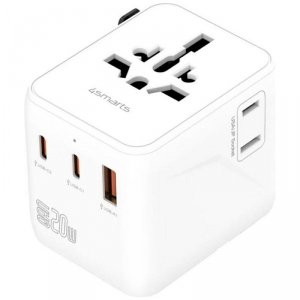 4smarts Adapter podróżny 20W GaN Nomad 2xUSB-C + 1xUSB-A