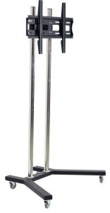 Edbak TR1 Wózek do monitorów 40-75 cali VESA 100×100 - 600×400 80 kg 360-1740 mm