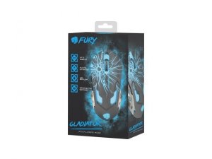 Fury Mysz Gladiator 3200 DPI podświetlana