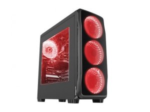 Genesis Obudowa Titan 750 USB 3.0 z oknem czerwone podświetlenie