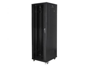 Lanberg Szafa stojąca Rack 19 cali 42U 600x800mm czarna