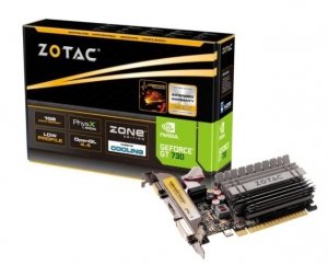 ZOTAC Karta graficzna GeForce GT 730 Zone Edition 2GB 64bit DDR3 DVI/HDMI/VGA