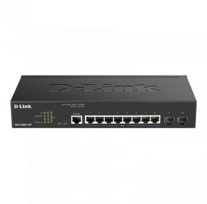 D-Link Przełącznik DGS-2000-10P 8xGE PoE 2xSFP