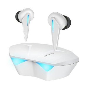 AWEI Słuchawki Bluetooth 5.0 TWS Gaming T23 Białe