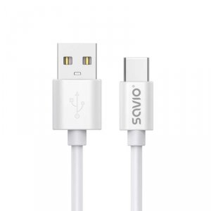 Savio Kabel USB-A - USB-C, 2A, 3m,  CL-168