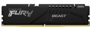 Kingston Pamięć DDR5 Fury Beast Black RGB  16GB(2* 8GB)/5600  CL36 EXPO