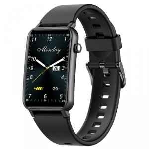 Kumi Smartwatch U3 1.57 180 mAh czarny