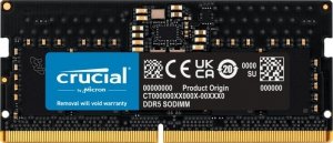 Crucial Pamięć do notebooka DDR5 SODIMM 32GB/5600 CL46 (16Gbit) Tray