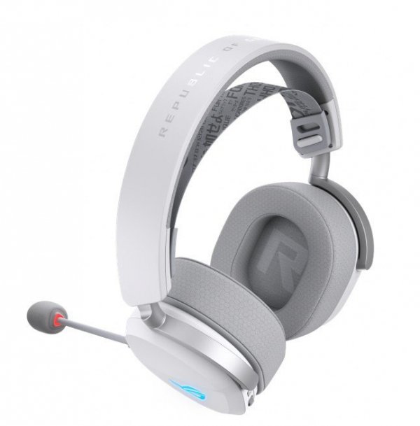 Asus Słuchawki ROG Pelta Wireless 2.4GHz/BT/USB-C Białe