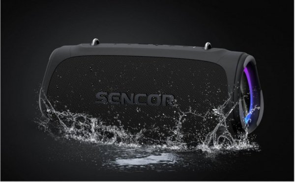 Sencor Głośnik bluetooth Resonex Midi Moc 80W, IPX7, TWS(99szt.), LED